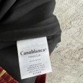 「#4468」CASABLANCA SpringSummer Red Printed Silk Shorts