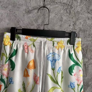 「#4472」CASABLANCA SpringSummer Floral Silk Shorts