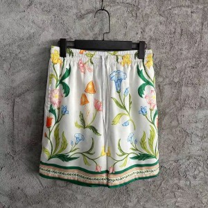 「#4472」CASABLANCA SpringSummer Floral Silk Shorts