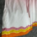 「#4474」CASABLANCA Spring and Summer Large LOGO Pattern Silk Shorts