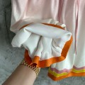 「#4474」CASABLANCA Spring and Summer Large LOGO Pattern Silk Shorts