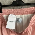 「#4474」CASABLANCA Spring and Summer Large LOGO Pattern Silk Shorts