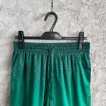 「#4478」CASABLANCA Green silk jacquard shorts