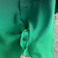 「#4479」CASABLANCA Green jacquard silk T-shirt