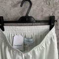 「#4482」CASABLANCA Colorful portrait pattern silk white shorts