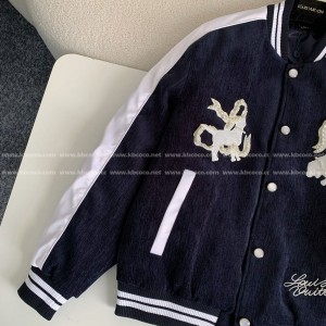 「#4488」Louis Vuitton Embroidered printed beaded cotton coat