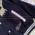 「#4488」Louis Vuitton Embroidered printed beaded cotton coat