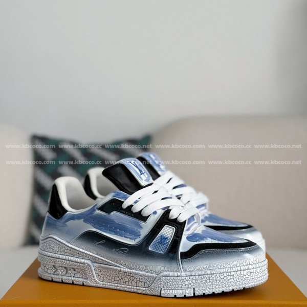 「#4492」LOUIS VUITTON TRAINER SNEAKERS