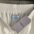 「#4503」CASABLANCA White silk shorts with glass house pattern