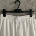 「#4503」CASABLANCA White silk shorts with glass house pattern