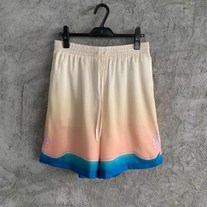「#4505」CASABLANCA Fantasy pattern silk shorts