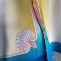 「#4506」CASABLANCA Dreamy pattern silk T-shirt