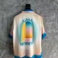 「#4506」CASABLANCA Dreamy pattern silk T-shirt