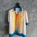 「#4506」CASABLANCA Dreamy pattern silk T-shirt