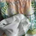「#4519」CASABLANCA Thinker linen shorts