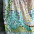 「#4519」CASABLANCA Thinker linen shorts