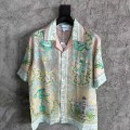 「#4520」CASABLANCA Thinker linen T-shirt
