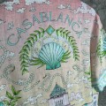 「#4520」CASABLANCA Thinker linen T-shirt
