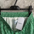 「#4526」CASABLANCA Silk shorts with cuff pattern