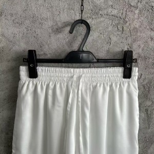 「#4528」CASABLANCA Early Spring Fountain Pattern Silk Shorts