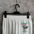 「#4528」CASABLANCA Early Spring Fountain Pattern Silk Shorts