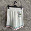 「#4528」CASABLANCA Early Spring Fountain Pattern Silk Shorts