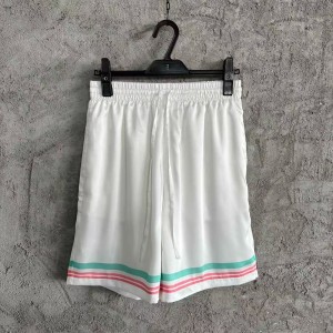 「#4528」CASABLANCA Early Spring Fountain Pattern Silk Shorts
