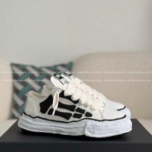 「#4533」Maison Mihara Yasuhiro x  AMIRI Skel- Top Low canvas shoes