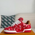 「#4537」LOUIS VUITTON TRAINER SNEAKERS