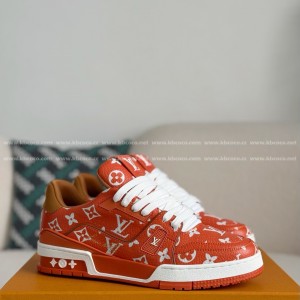 「#4539」LOUIS VUITTON TRAINER SNEAKERS