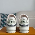 「#4541」LOUIS VUITTON TRAINER SNEAKERS