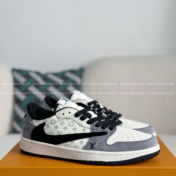 「#4544」LOUIS VUITTON x Jordan Air Jordan Casual Sneakers