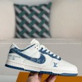 「#4545」LOUIS VUITTON  x Nike Dunk Casual Sneakers