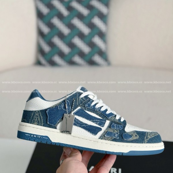 AMIRI Skel- Top Low canvas shoes