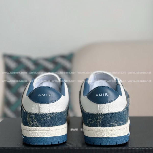 AMIRI Skel- Top Low canvas shoes