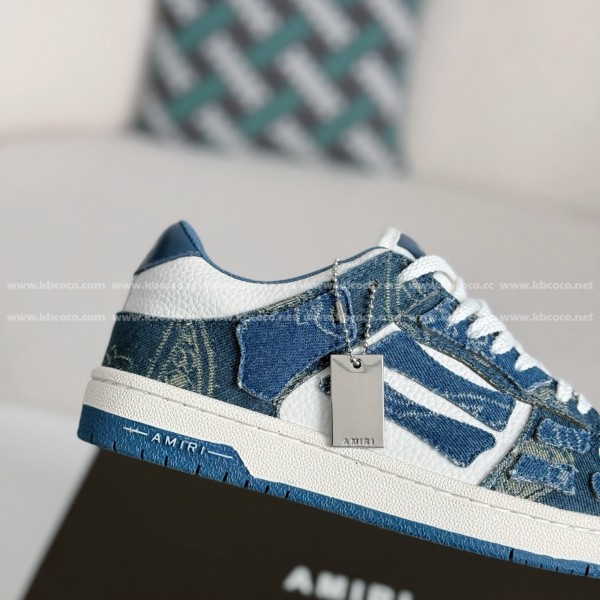AMIRI Skel- Top Low canvas shoes