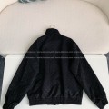「#4550」Louis Vuitton ss25 Spring And Summer Series Embossed Suede Jacket