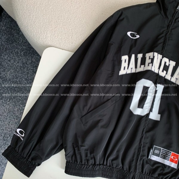 Balenciaga ss25 Basketball Series Letter Print Jacket