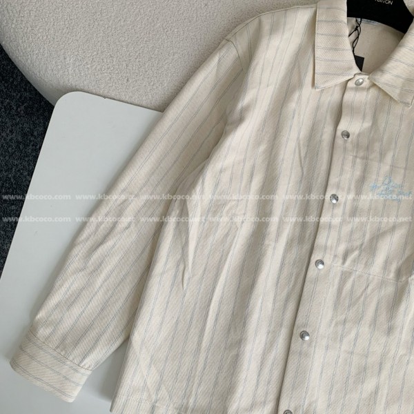 Dior ss25 Summer Series Striped Shirt Jacket