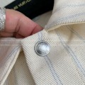 「#4552」Dior ss25 Summer Series Striped Shirt Jacket