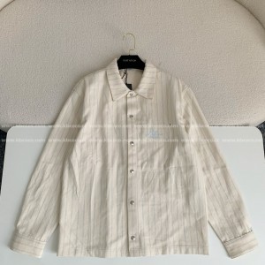 「#4552」Dior ss25 Summer Series Striped Shirt Jacket
