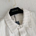 「#4552」Dior ss25 Summer Series Striped Shirt Jacket