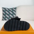 「#4558」LOUIS VUITTON x MURAKAMI Leather Flip Flops