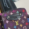 「#4559」LOUIS VUITTON x MURAKAMI Leather Flip Flops