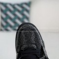 「#4561」OFF-WHITE  LEATHER SNEAKERS