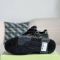 「#4561」OFF-WHITE  LEATHER SNEAKERS