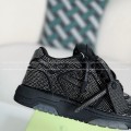 「#4561」OFF-WHITE  LEATHER SNEAKERS
