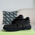 「#4561」OFF-WHITE  LEATHER SNEAKERS