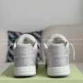 「#4568」OFF-WHITE  LEATHER SNEAKERS