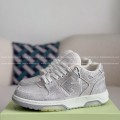 「#4568」OFF-WHITE  LEATHER SNEAKERS